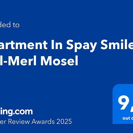Apartment In Spay Smile Zell-Merl Mosel Kültér fotó
